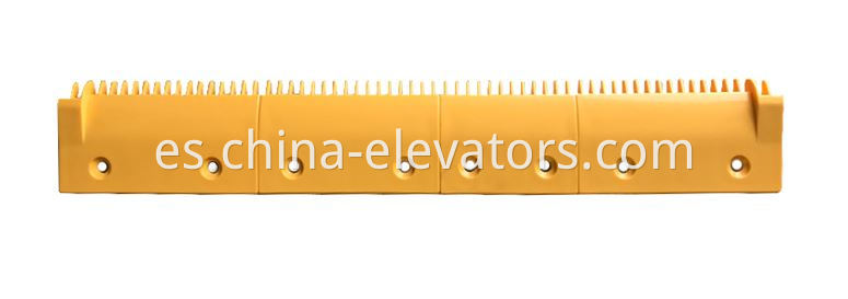 Yellow Plastic Comb Plate for LG Sigma Escalators